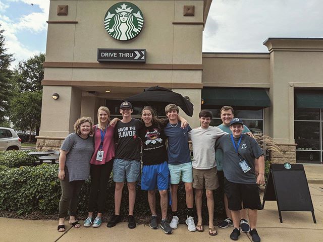 crosscreekym's tweet photo. Thanks, @faulkneradmissions for the coffee date! https://t.co/HyCg5U2Rzg https://t.co/AA1GTzQnKN