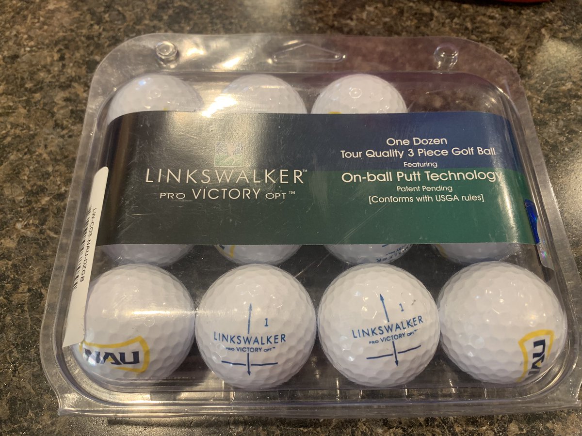 robertson153's tweet photo. The #FINDITCUTIT has me curious as to what’s out there. Everyone has done all the popular major balls, so I picked these up at a second hand store for $1, mainly because come on it’s $1. Plus it says right on the box 3 piece 😏 sure it is. Just what I expected.  @MyGolfSpy https://t.co/0QHqPSLQut