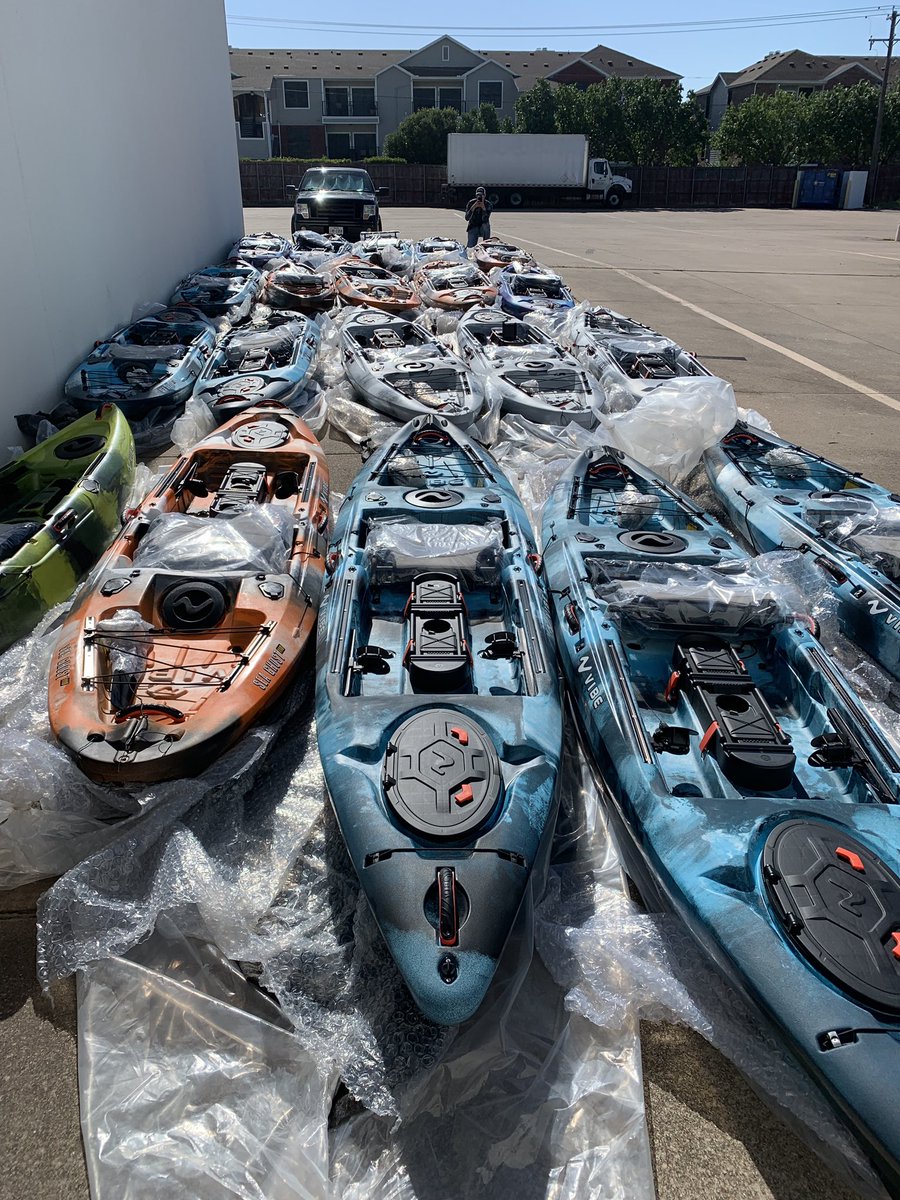 Anglerspro's tweet image. Vibe kayaks in the house! Come get’em! #vibetribe #vibekayaks #kayaking #kayakbassfishing #anglersprotackle