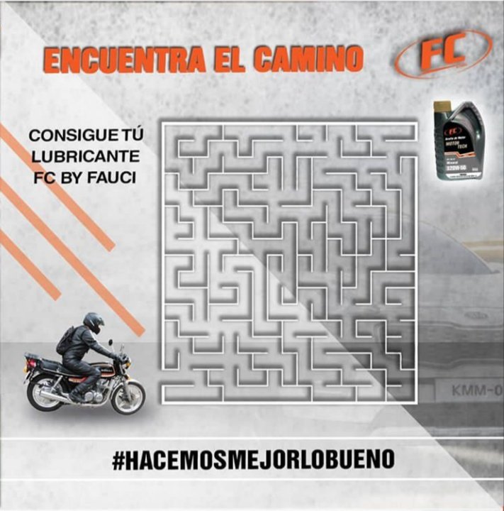 fc_fauci's tweet photo. ¡Encuentra el camino! .

En #Fc necesitamos de tu ayuda para que nuestro amigo encuentre su lubricante #FcByFauci ¿Nos ayudas a encontrar el camino? .
Envíanos tu respuesta.

En #Fc, hacemos mejor lo bueno.
#FcByFauci #Lubricantes #automovil #carros #motos #aceites #aditivos https://t.co/Jzs2WDa1gR
