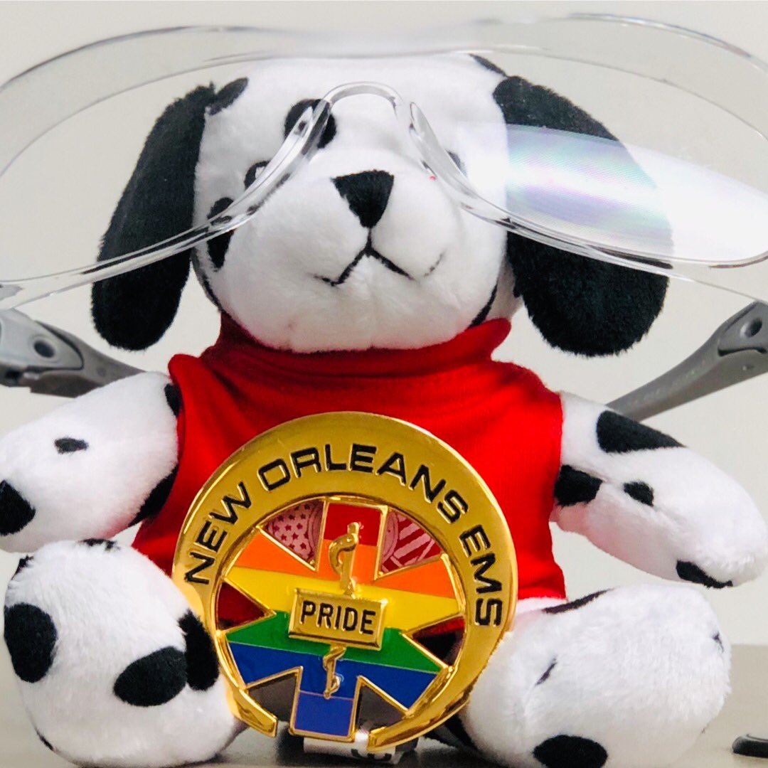 JEFF_EMT's tweet photo. #nolaems #nolaemspride2019π³οΈβπ #noemsf #ems #neworleansems #emt #paramedic #rainbowpride #neworleans https://t.co/fvL6AEyj5c