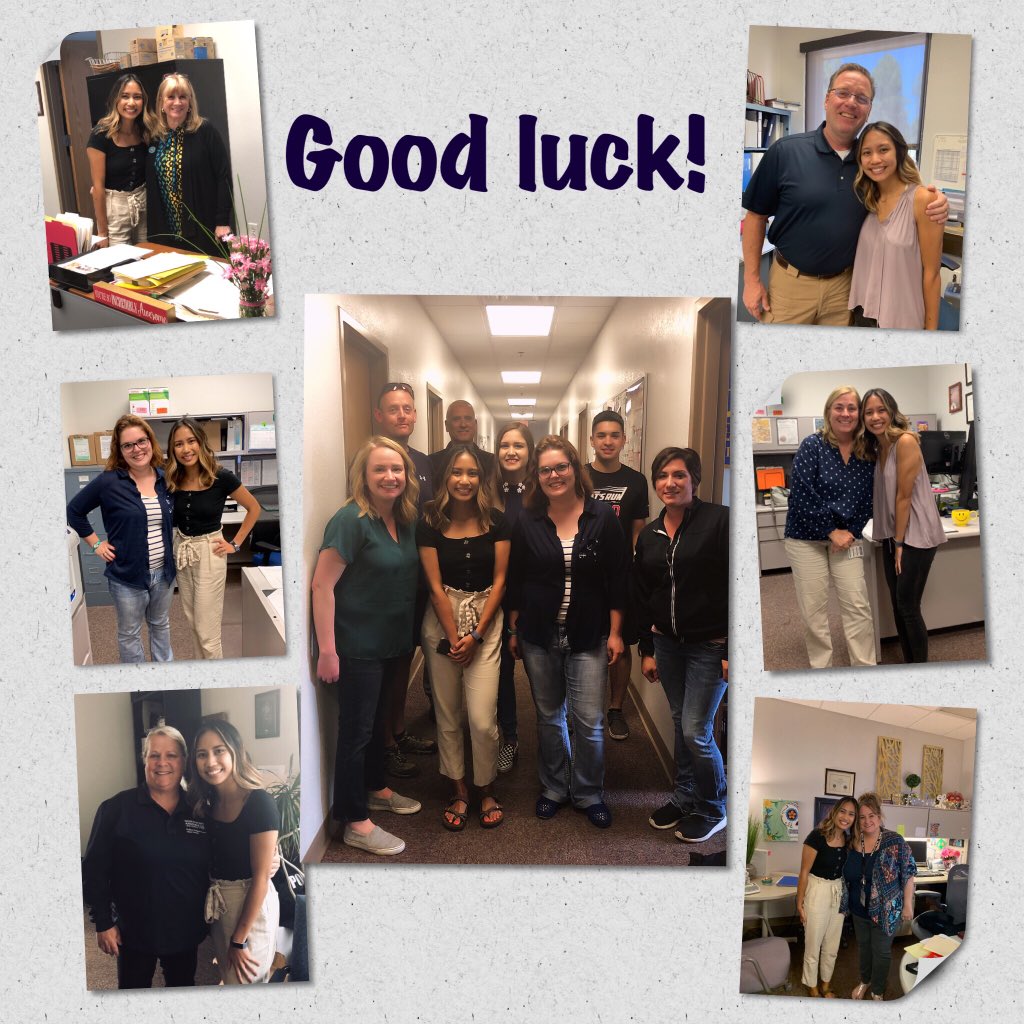 NAUPolice's tweet photo. This week was one of our student workers last day! She graduated in May and will be heading back home for a new adventure! 👩‍🎓Congratulations! 🎉 we are going to miss you Sabrina! 🚔 #naupd https://t.co/wshuEh2Sdm