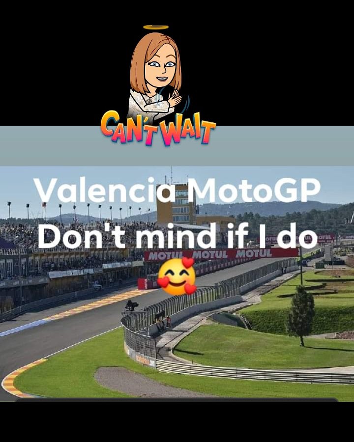 So excited, can't wait MotoGP 2019 🥰
#circuitricardotormo
#ricardotormo
#motogp
#motogpvalencia
#excited
#lovelife
#livelifetothefullest 
#livelovelaugh #racing #motorbikes #valencia #valenciaspain #luckygirl