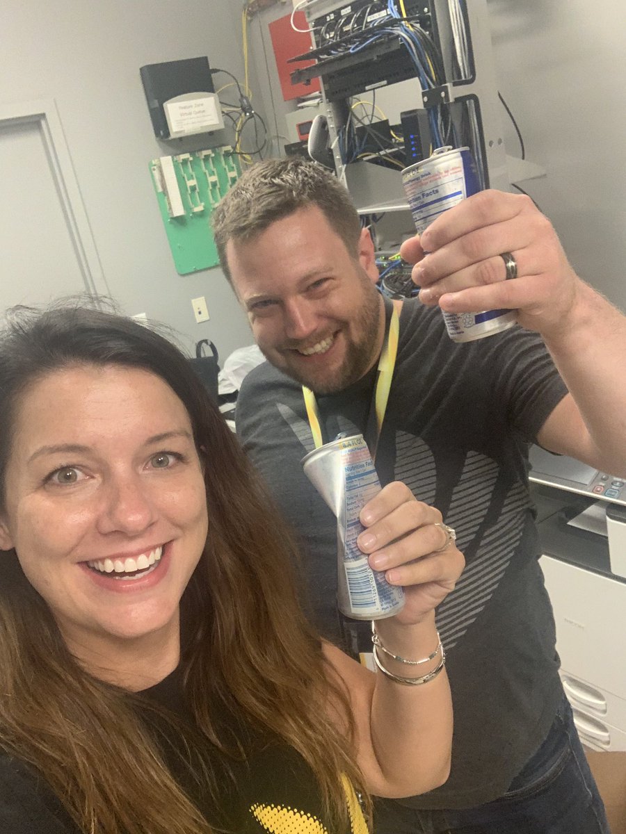 KatyVanNoy's tweet photo. My last #TurnUp with @TheChrisBowling  Best of luck to you and your new adventures!! Glad i got to see you rock it on your last #BTRO ......blowing rooves off since 2016😂😂🤣 https://t.co/5U5PLKi0ZT