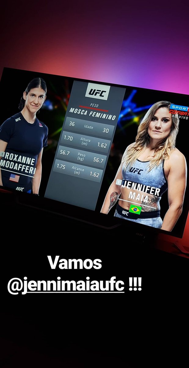 GaBiApeL's tweet photo. #UFCnoCombate #dosanjosnocombate #jennifermaia
#brasilsim https://t.co/YnwimkwHzh