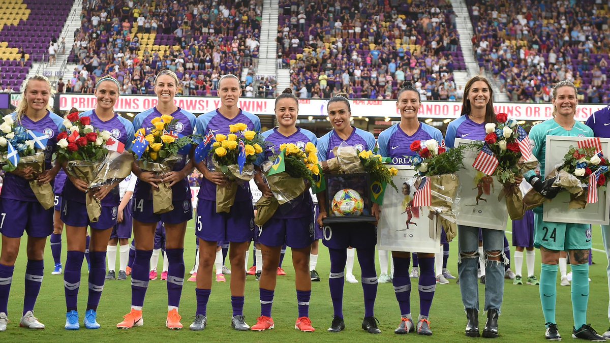 NWSL's tweet photo. This is a whole lotta talent in one pic. https://t.co/fh7FVapGsC