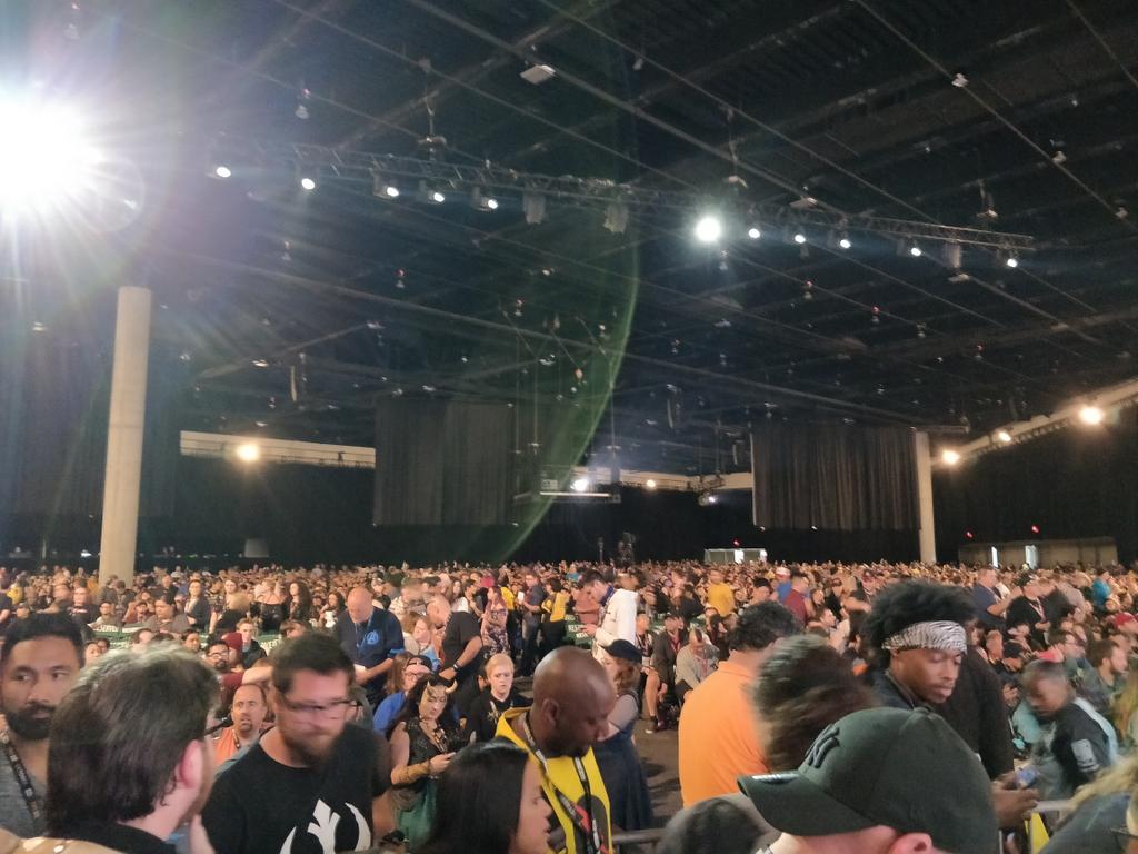 BThanBTI's tweet photo. #Marvel #Panel view of the audience from the #PressPit https://t.co/yv4T1RJDd6