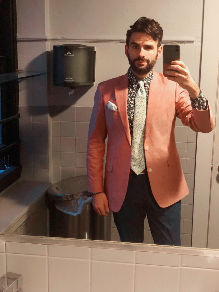 Joe Iconis (@mrjoeiconis) on Twitter photo “Iconis In The Bathroom at The Greenwich.” 💥I was on stage at <a href="/NYMF/">NY Musical Festival</a> like 30 min ago and now I’m downtown at The Greenwich House for <a href="/BwayBounty/">Broadway Bounty Hunter</a>. Throwing some water in my face and powering through! #ImAWriter #multitasking #ImABountyHunter #DropkickThePatriarchy “Iconis In The Bathroom at The Greenwich.” 💥I was on stage at <a href="/NYMF/">NY Musical Festival</a> like 30 min ago and now I’m downtown at The Greenwich House for <a href="/BwayBounty/">Broadway Bounty Hunter</a>. Throwing some water in my face and powering through! #ImAWriter #multitasking #ImABountyHunter #DropkickThePatriarchy