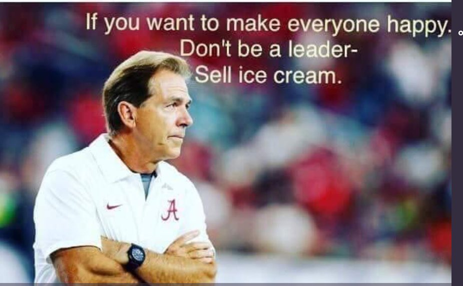 JBraggGunPilot's tweet photo. Albeit a Dawg’s fan, the old coach is spot on. When commanding, not only is it lonely at the top, a unit needs a Commander...not a friend. Just a reminder to not take the climate surveys too serious, it’s not a popularity contest. And Go Dawgs! #LeadershipWorks https://t.co/xtJqJp72tV