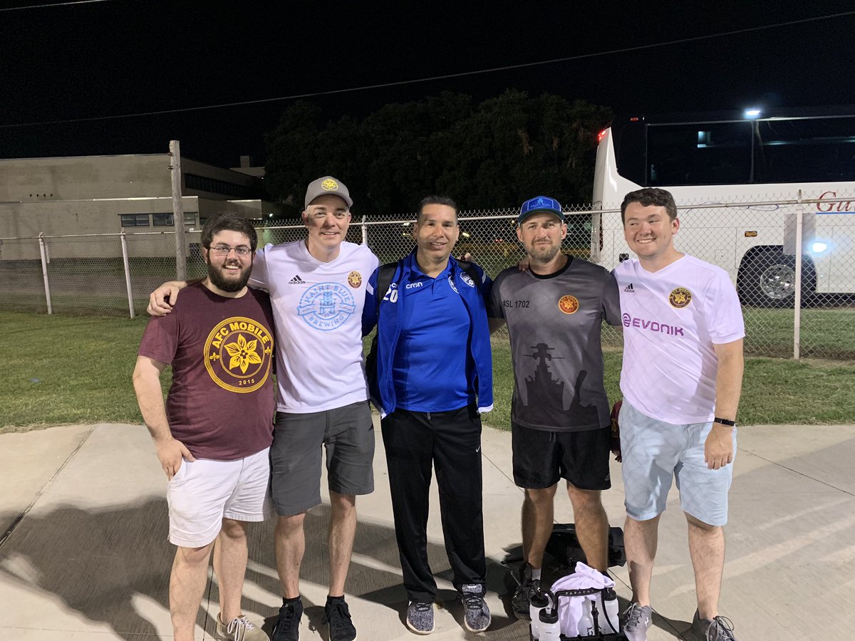 Thank you AFC Mobile for coming to Shreveport. Amazing team and Club. Congratulations on a great season.