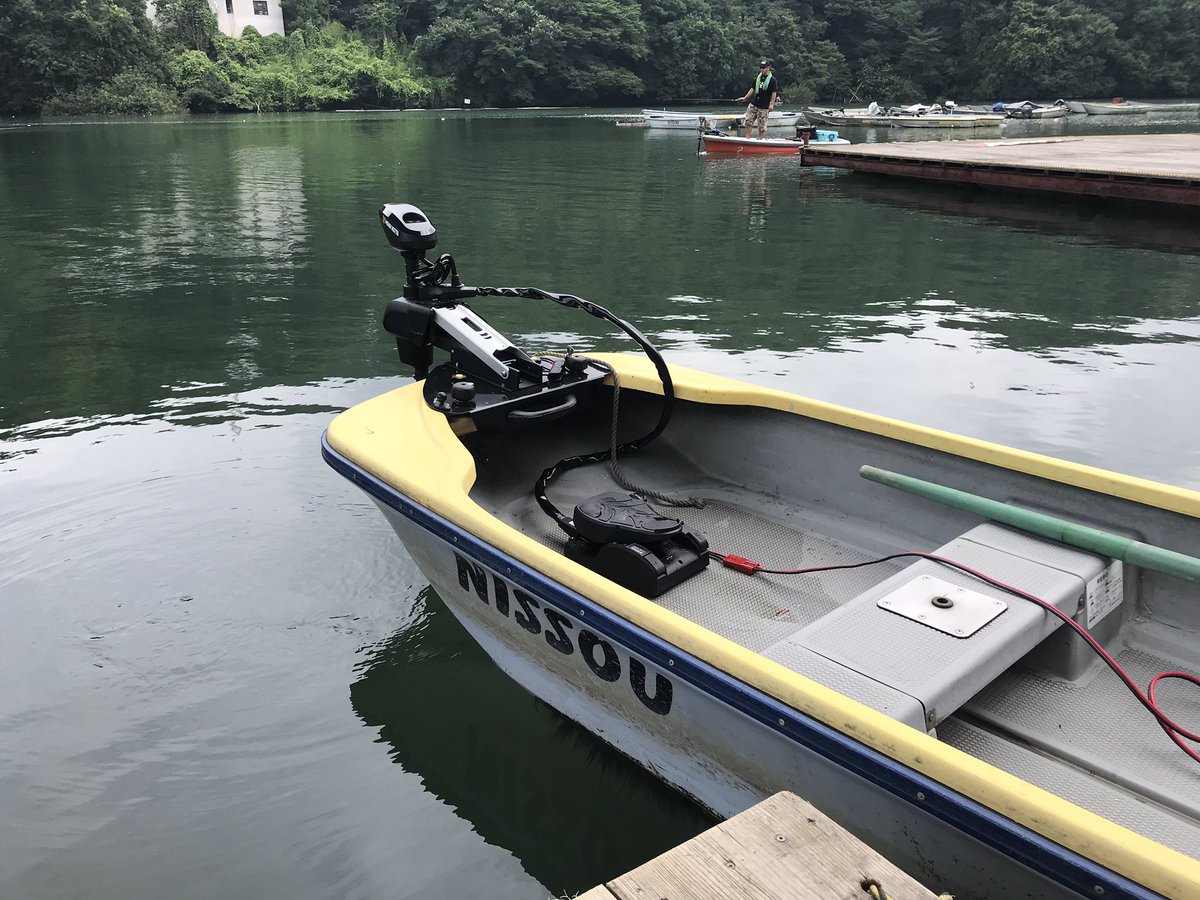 H-1GPX相模湖戦、会場となります日相園さんにてレンタルボート用ウル 