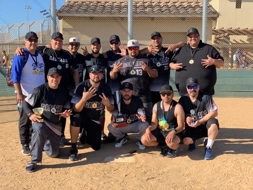 csun_gammas's tweet image. Congratulations to our Delta Chapter Old Skool Softball team, who has won their 7th championship at our annual Gamma Softball Classic! Congratulations brothers!🏆
#DeltaChapter #MΔDE #OldSkool  #ΓZA #GoGammas #TuSabes