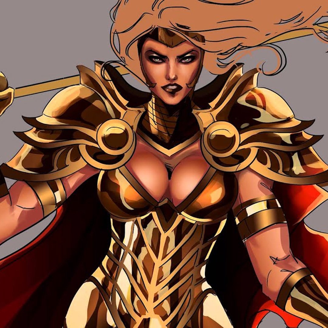 Анджелина Джоли Thena Marvel