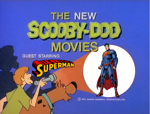 SupermanWebsite's tweet photo. check out @cartoonnetwork tonight at 5/6 EST for Scooby Doo and Guess Who guest starring me #scoobydooo https://t.co/bArQR82k6Q