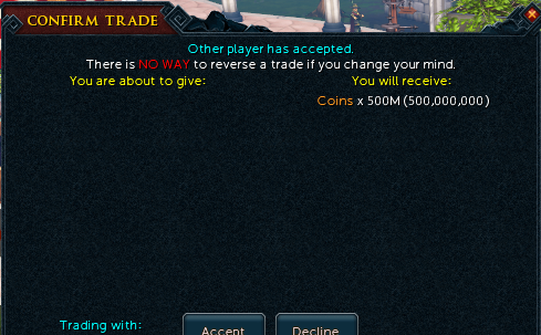 ZoonixSwaps's tweet photo. 500M RS3 -> 84.7M OSRS https://t.co/JWnAwlQxbn