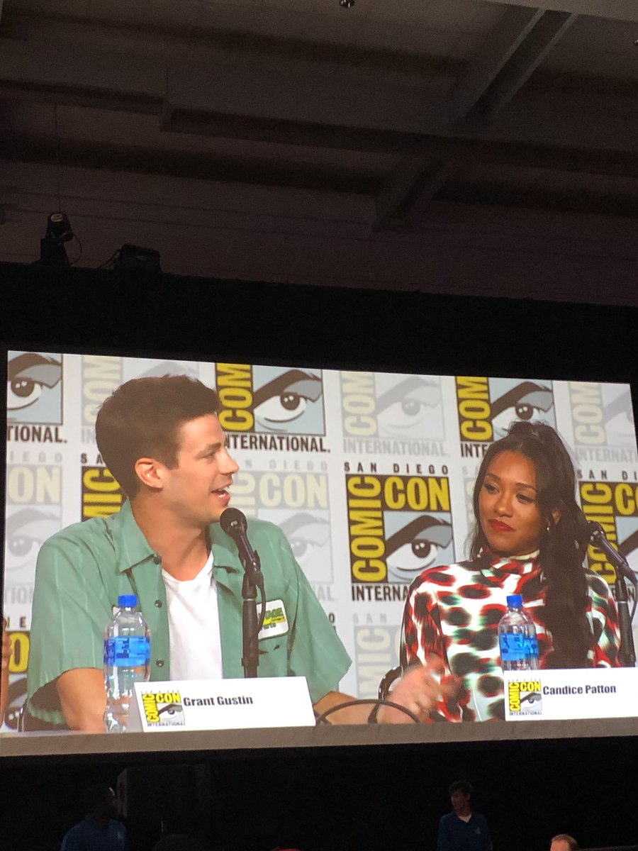 Barry is trying to “bury” his feelings after Nora’s death. Candice adds the grief is still fresh and raw. They realize they have to deal with their grief together as a couple to get through it and move forward. #TheFlash #WestAllen