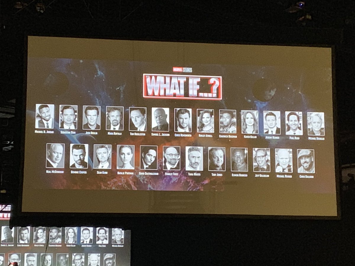 ever wonder,  #WhatIf...? the mcu's first animated series is coming, complete with a cast of familiar voices.  #sdcc