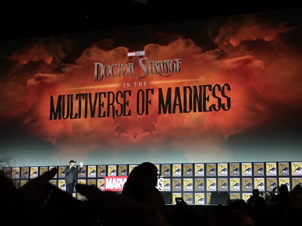 guatemovie's tweet photo. 🔥¡BOOM!🔥 #MarvelStudios oficializa la secuela de #DoctorStrange. Se estrenará el 7 de mayo del 2021 y se titulará #MultiverseOfMadness. Tendrá restricción PG-13. 🔥😱🤩😲👏🏻 #Fandomgt #SDCC https://t.co/8DQu3dANLc