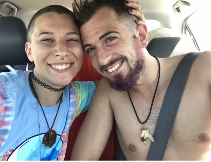 em_dank's tweet image. I shaved my head at @Electric_Forest this year. Whoops, sorry mom. ⚡️🌲🍄🌞💖