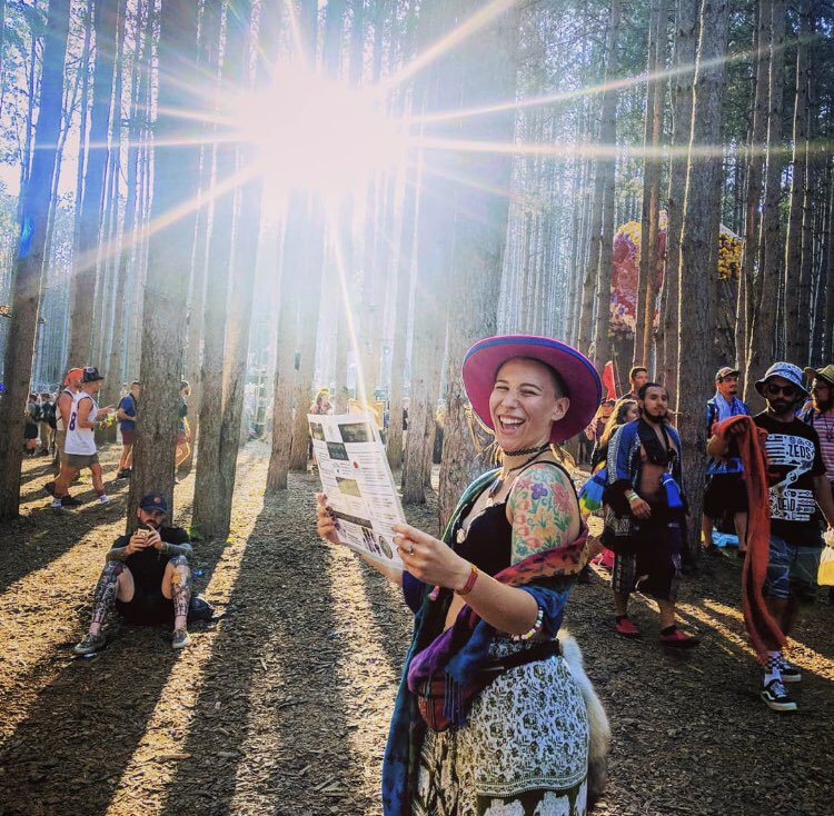em_dank's tweet image. I shaved my head at @Electric_Forest this year. Whoops, sorry mom. ⚡️🌲🍄🌞💖
