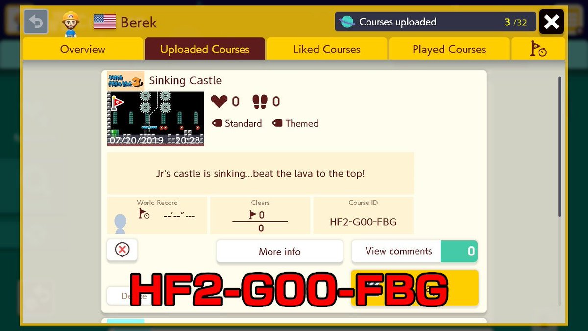 nyoder's tweet image. #SuperMarioMaker2 #NintendoSwitch