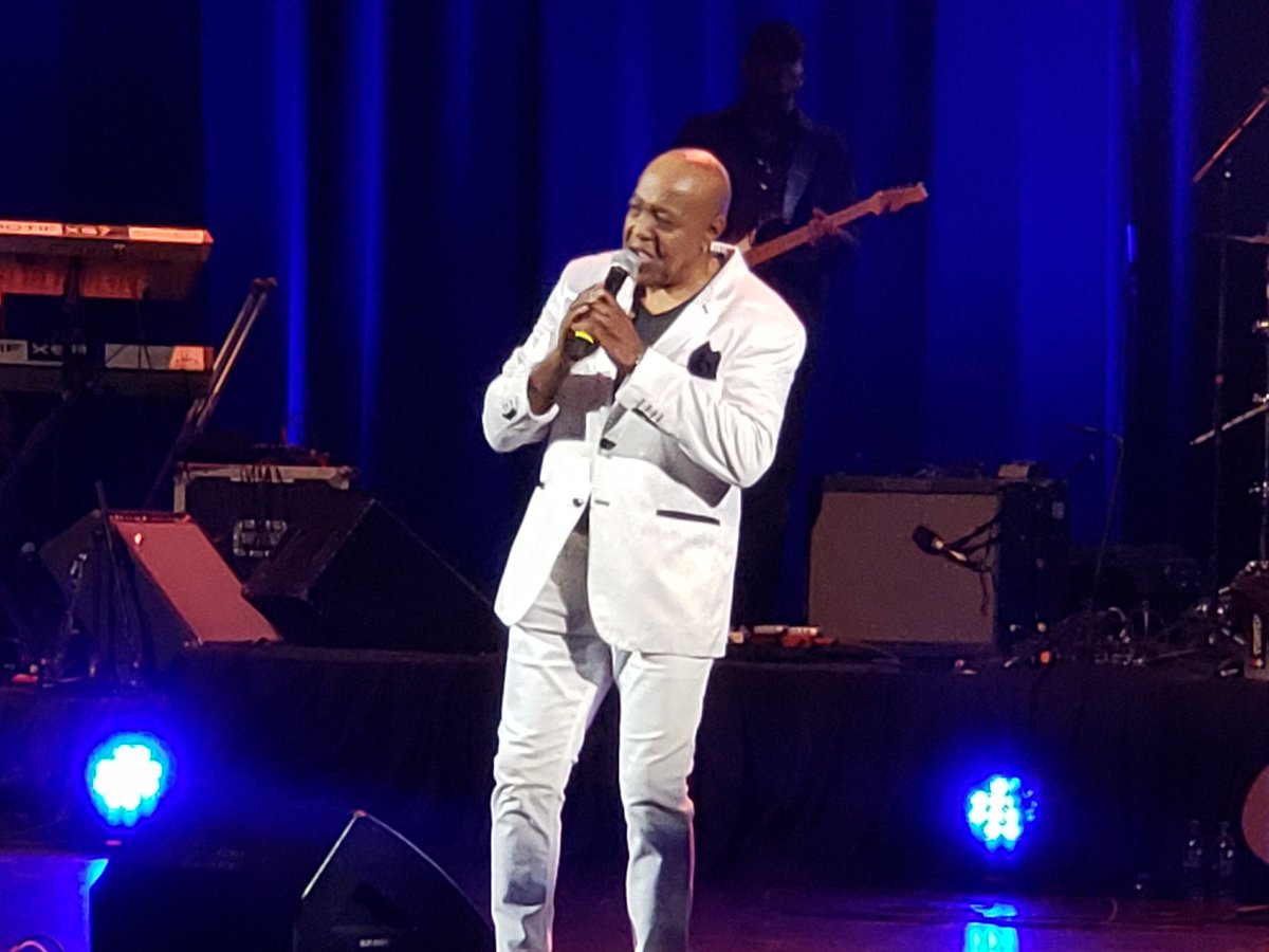 aungeliquefox5's tweet photo. Happening Now. Men of Soul dazzle the crowd at #Mablehouse. @PeaboBryson2 @FreddyJInspires @FOX5Atlanta https://t.co/yjGCMlECvH