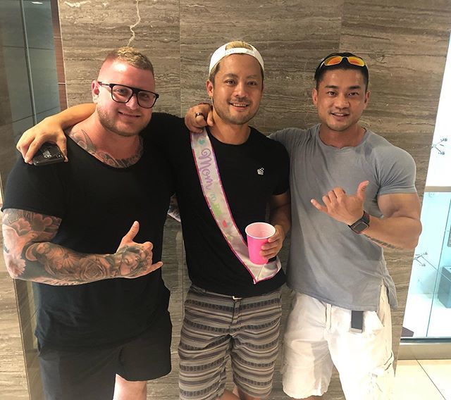 DaveINKTO's tweet photo. Congrats @skywalker647 ❤️ #babyshower #baby #babygirl #proud #friends #happy #happiness #asian #jednorth #jednorthathlete #toronto #cellfire #bodybuilder #bodybuilding #fashion #athlete #photographer #life #tattooed #ink #inked #tattoos #moment https://t.co/J8YPHlN3QO https://t.co/MxouYBMnvh
