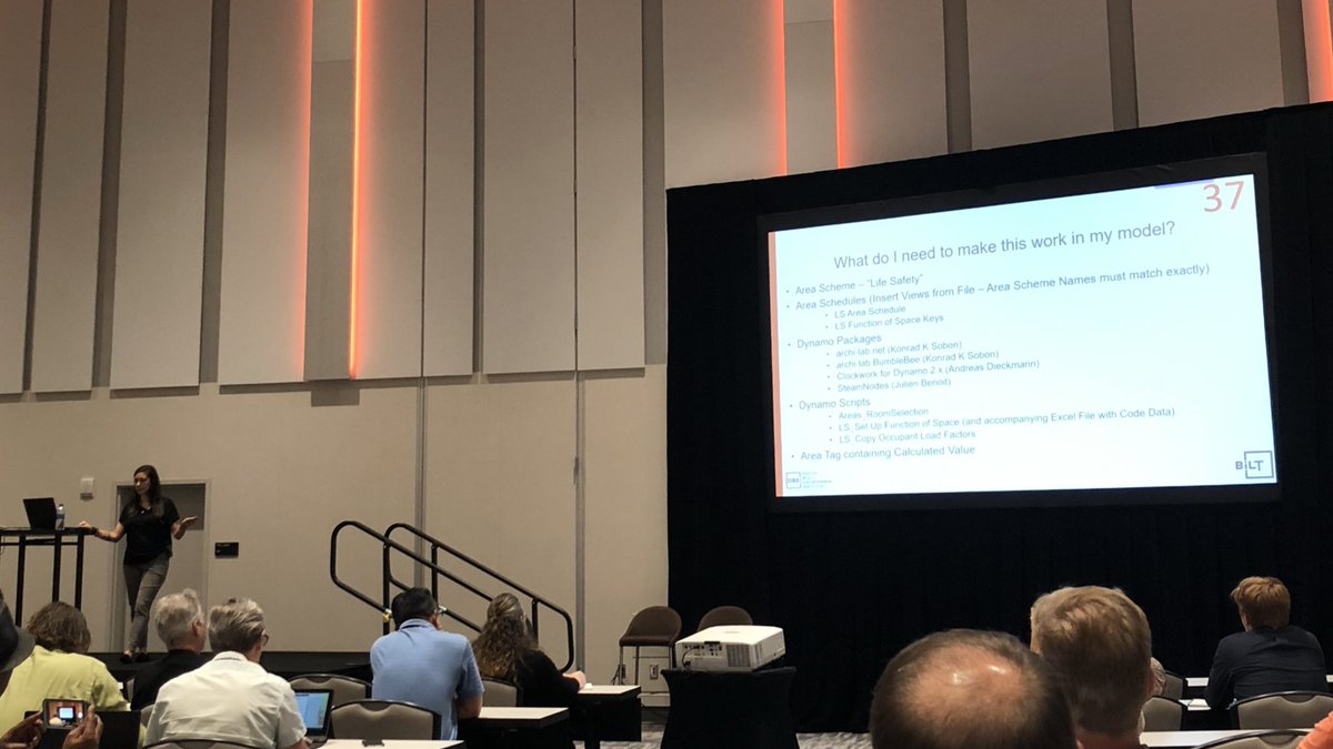 KCMarchitect's tweet image. Glad to see people like @danadefilippi tackling Occupancy &amp;amp; other sticky BIM workflows with intelligent strategies &amp;amp; @DynamoBIM process automation. And that comprehensive, FREE dataset!👌#DBWNA
