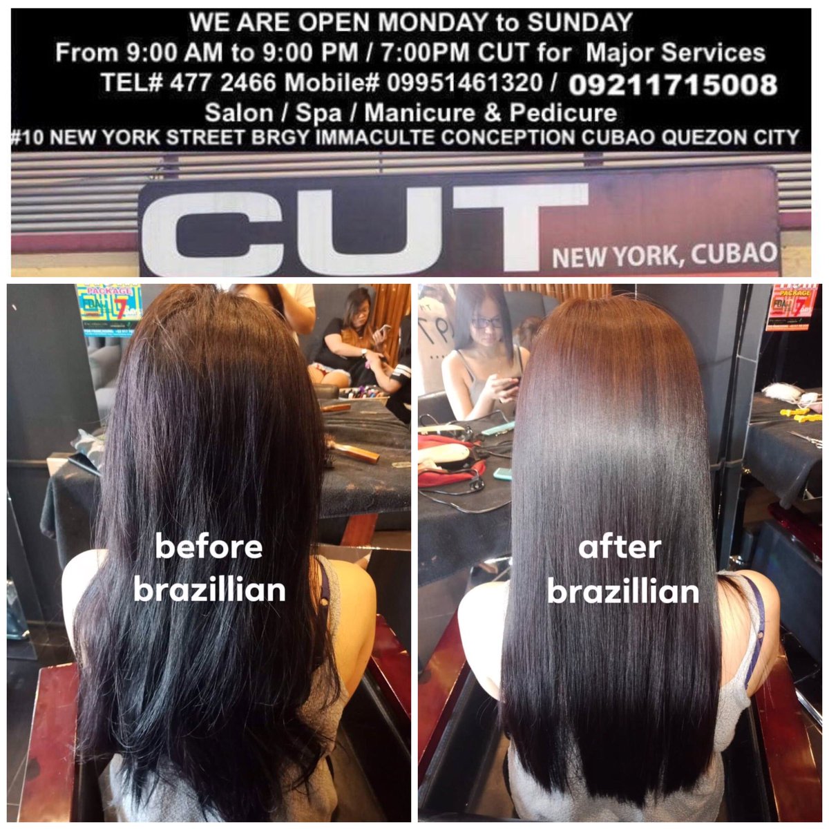 CutNewYorkCubao's tweet photo. Thank you for visiting us  ����🤗🤗

Visit Us at
Cut Encarnacion New York Cubao
#10 E New York Street 
Brgy Immaculate Concepcion 
Cubao Quezon City.
Malapit po sa Gasoline Station
JJ Beauty Infusion Wellness Center
For Inquiries: Contact us on:
☎️ 477 2466  📞 09211715008 https://t.co/dCUnmbKmbE