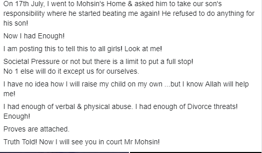 mohibulhamza's tweet photo. A piece of shit. Where the depression thing is gone?? We seriously need to raise our voice against the domestic violence as a whole nation altogether. This MF should be convicted and tortured the same way he tortured his wife. #MohsinAbbasHaider #justiceforfatima https://t.co/i6nC5h6nun