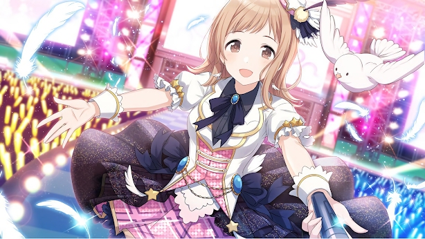 ✧ illumination STARS ✧being the protagonist-like unit of the series, they have a "classic idol" image. this is seen in their very typical but meaningful costumes, embellished in stars. the bow-tie and "marching-band" bodice are seen as usual idol-like details to stage costumes