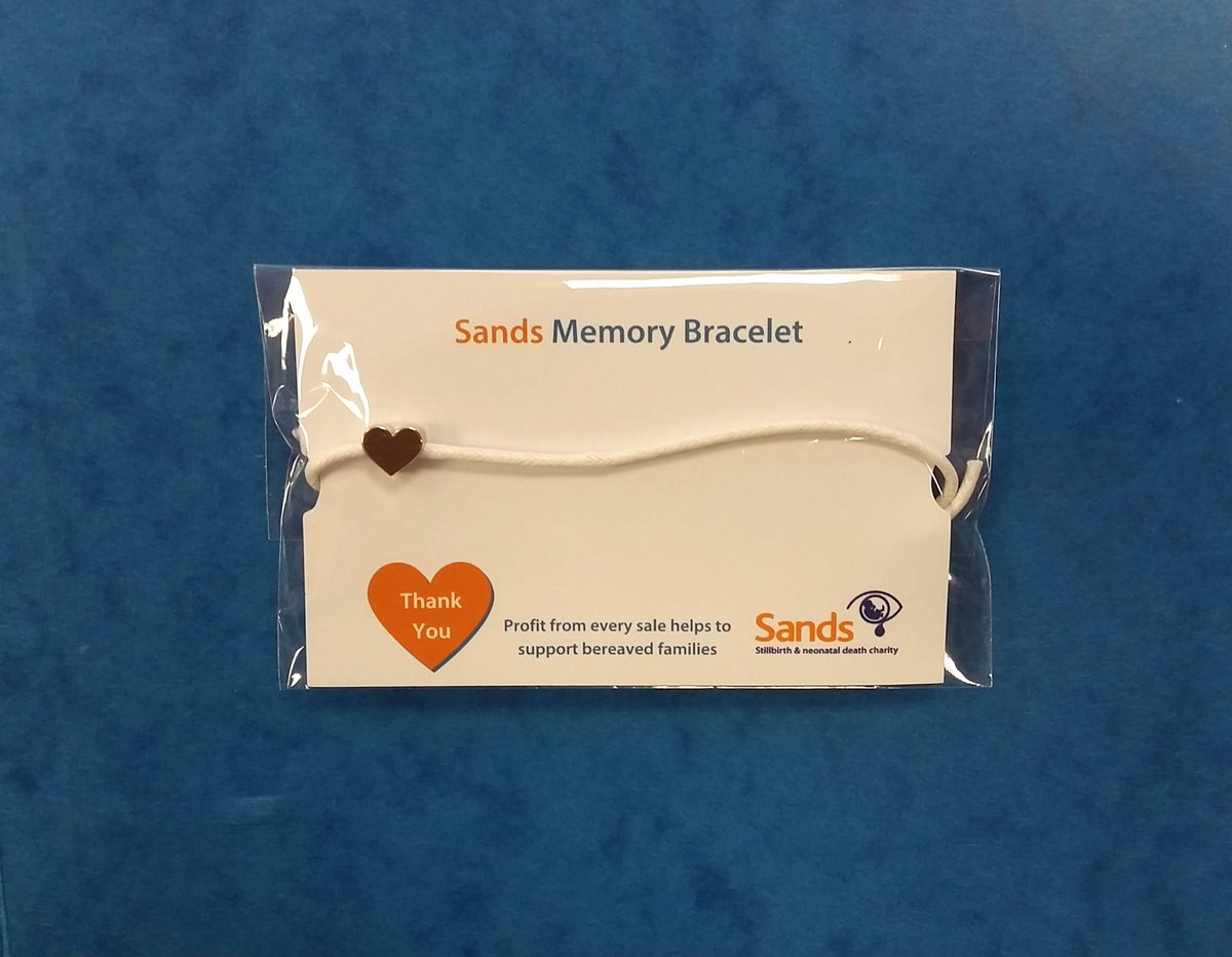 SandsUK's tweet photo. This beautiful #bracelet is available in white or light blue with a ♥️ charm and orange or dark blue with a ⭐ charm. Each one sold will help us improve the care bereaved parents receive, and promote research to save babies’ lives https://t.co/pNDg7MlilU #babyloss #bereavement https://t.co/PQJFZGEtMn