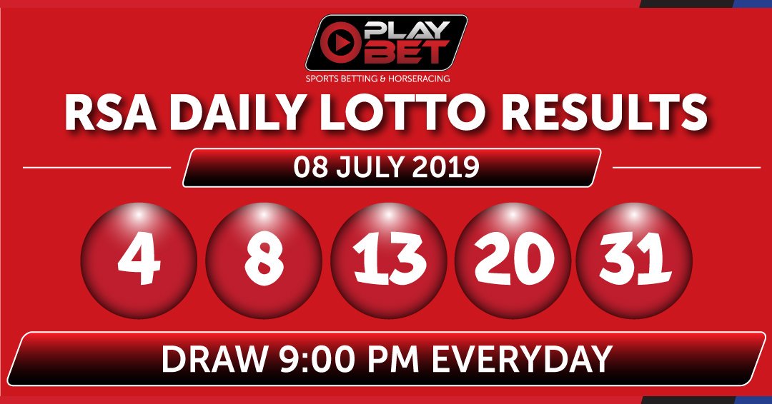 daily lotto july 2019
