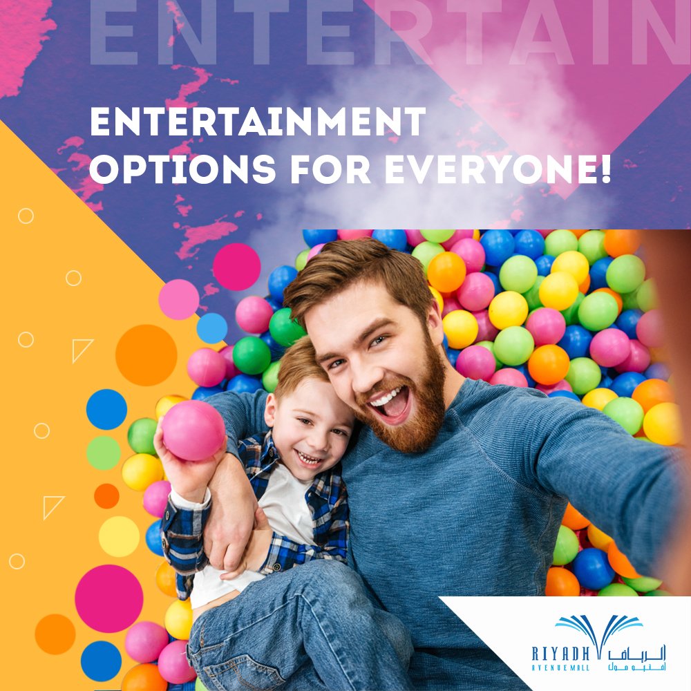 ra__mall's tweet image. Riyadh Avenue Mall offers you numerous entertainment options fit for the whole family! Drop by today!!
#riyadhavenuemall #entertainmentoptions #entertainment #InKSA #Insaudi #shoppingmall #ramall #fun