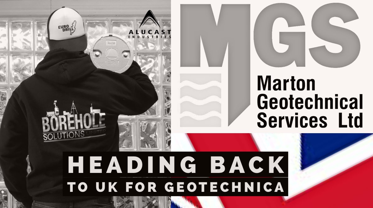 alucast_'s tweet photo. Looking forward to meeting up with suppliers, drilling companies and old friends at #Geotechnica2019 #monitoringwell #environmentaldrilling #drillerlife #lovedrilling #SiteInvestigation #geoenvironmental #groundinvestigation #shellandauger #windowsampling #peilbuis https://t.co/hRslCgaQjr