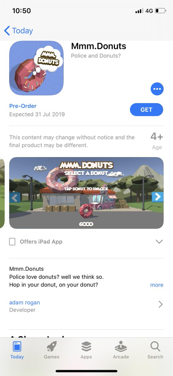 azeem_jaffer's tweet photo. Upcoming new #iOS games:
1. #DrMarioWorld - Jul 10
2. #FarmPunks - Jul 25
3. #GiganticX - Jul 29
4. #MmmDonuts - Jul 31
5. #DeadCells - Aug 28
Available for Pre-order now!
#NationalVideoGameDay https://t.co/PGJPyrJKMW