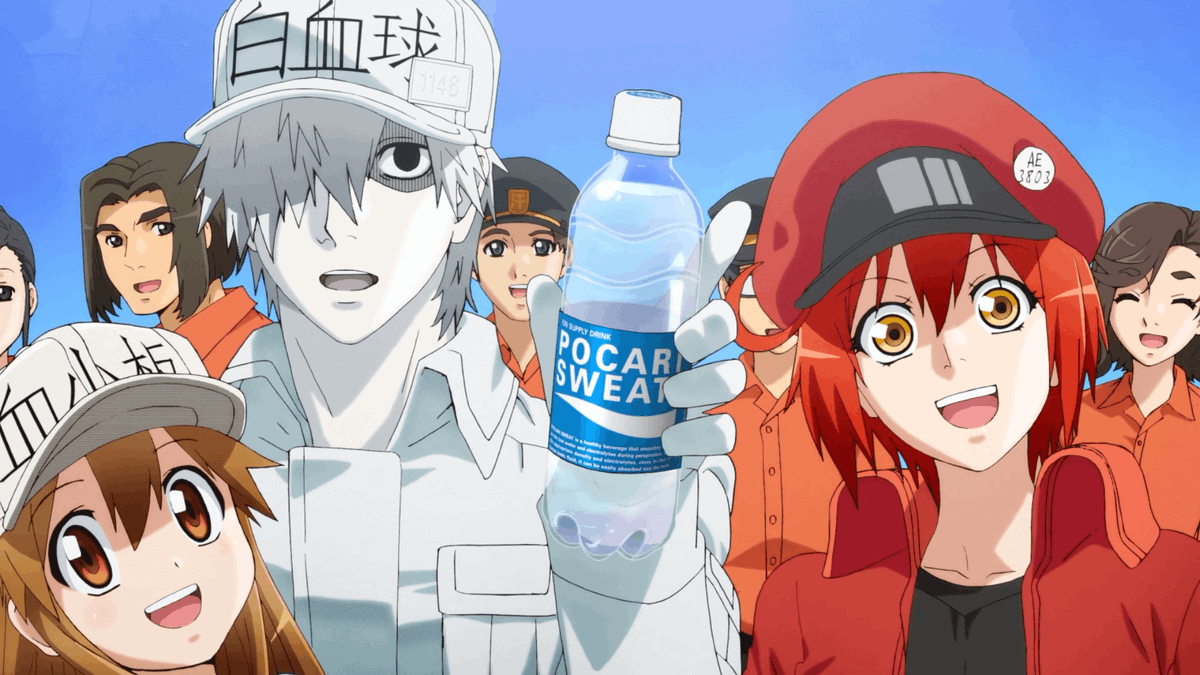 moshi_moshi_glb's tweet photo. 【ANIME】Pocari Sweat y el anime Cells at Work! colaboran en un anuncio llamado 'Golpe de calor' #stayhyrated #Pocari

Spanish: https://t.co/MNx24Z3S85 https://t.co/iOBVhCCktt