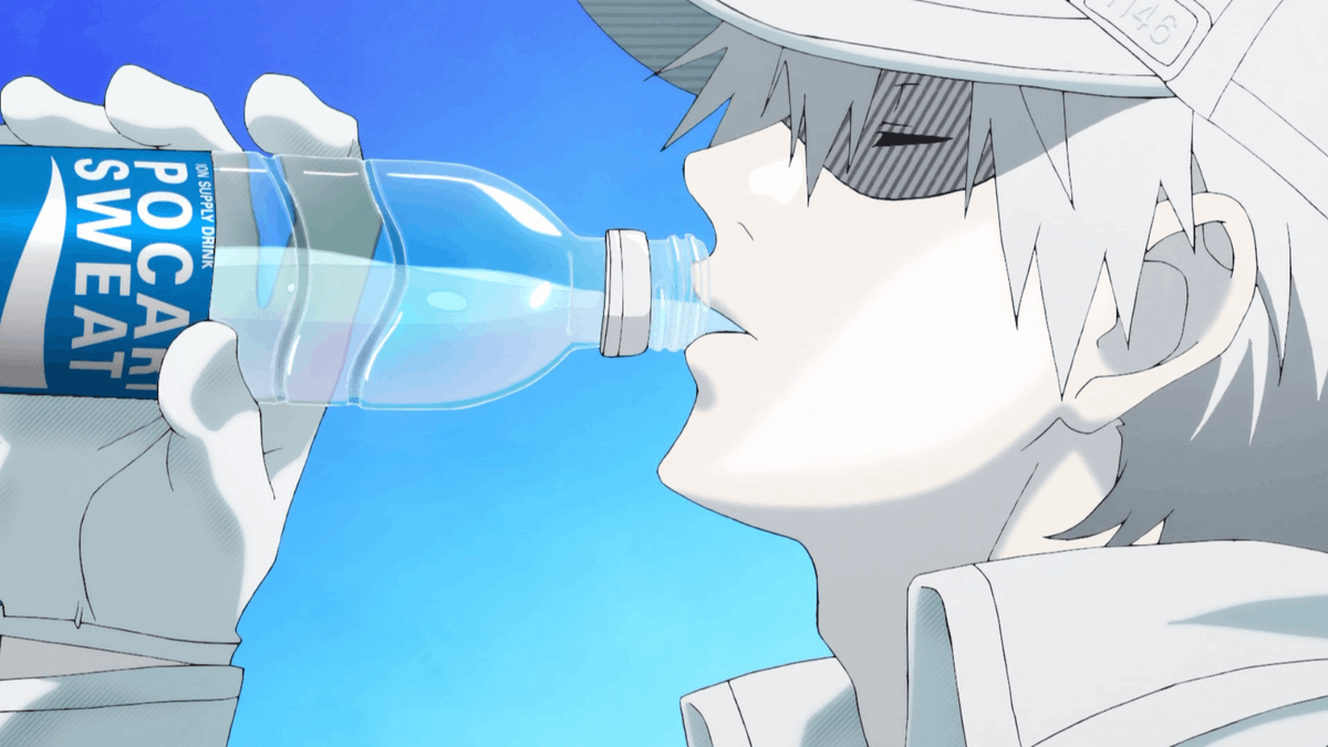 moshi_moshi_glb's tweet photo. 【ANIME】Pocari Sweat y el anime Cells at Work! colaboran en un anuncio llamado 'Golpe de calor' #stayhyrated #Pocari

Spanish: https://t.co/MNx24Z3S85 https://t.co/iOBVhCCktt