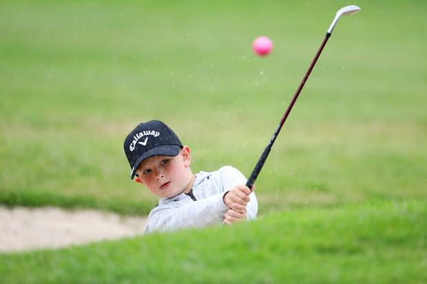 BelTel's tweet photo. Watch: Belfast golf prodigy Noah (5) a huge hit online as he marvels with mighty drive https://t.co/8pNBGxaCf1 https://t.co/GUcygRtbsN