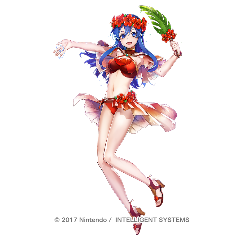 「『ファイアーエムブレム ヒーローズ』にて「浜辺に咲く華 リリーナ」を担当させて頂」|BUNBUN− 𝗦𝗦𝗦のイラスト