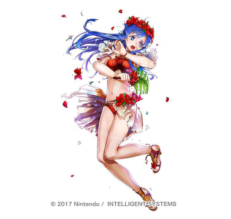「『ファイアーエムブレム ヒーローズ』にて「浜辺に咲く華 リリーナ」を担当させて頂」|BUNBUN− 𝗦𝗦𝗦のイラスト