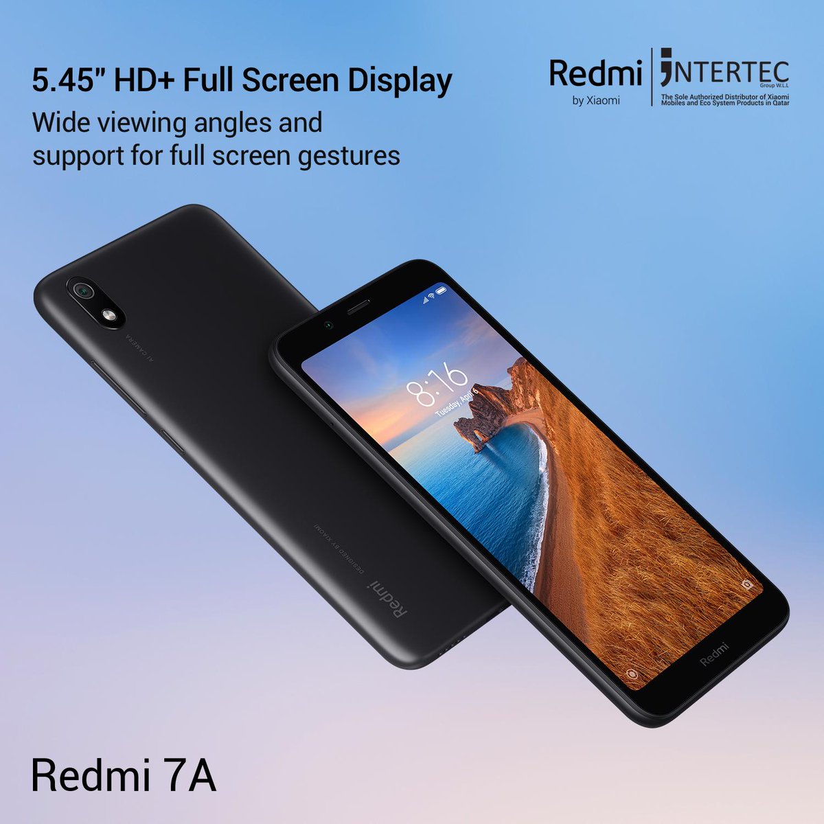 IntertecGroup's tweet photo. Redmi 7A 
Bigger Battery, Faster Performance 

You always need Bigger Battery and Faster Performance. It's easy to choose. #TheSimpleChoice #Redmi7A

2GB RAM+16GB ROM–QAR 369.00
2GB RAM+32GB ROM–QAR 399.00

#Intertec #Xiaomi #Qatar #Redmi_7A #Bigger_Battery_Faster_Performance https://t.co/mOMjWePwcR