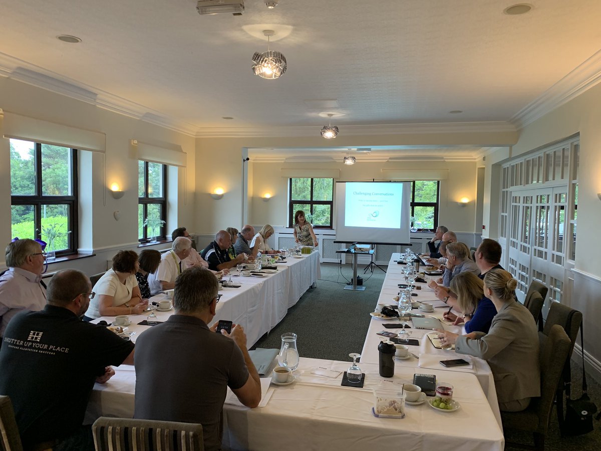 SHARENetwork_WY's tweet photo. Fantastic turn-out for today’s meeting with over 20 members and guests.  Great to hear from @janebytheway talking about difficult conversations.  Come and get involved #SHARE #collaborate https://t.co/w77Iynpy4I