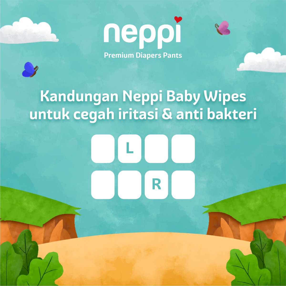 neppi_baby's tweet photo. Selain 99% pure water, kandungan dalam Neppi Baby Wipes ini bermanfaat mencegah bakteri dan iritasi pada kulit bayi.
Ada yang tahu jawabannya, Moms?

#Neppi #HappinessForYourBaby #NeppiBabyWipes #TisuBasah #InfoAnak #BayiSehat #KulitBayi https://t.co/DdluWnyz98