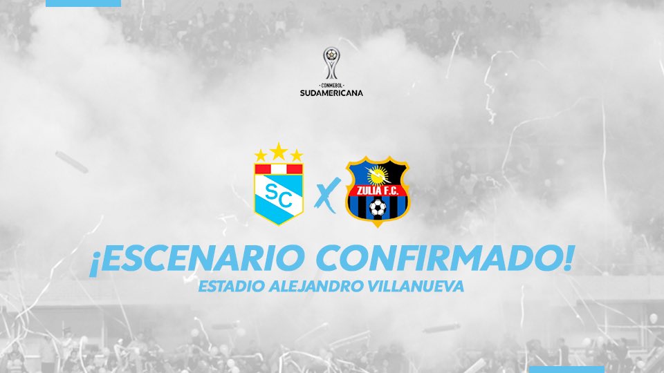 ¡Ya estamos listos para 8avos de final!

El martes 30 a las 5.15pm nos enfrentaremos a <a href="/Zulia_FC/">Zulia Fútbol Club</a> en el Estadio Alejandro Villanueva por el partido de vuelta de la <a href="/Sudamericana/">CONMEBOL Sudamericana</a> 🏆

#FuerzaCristal
#LaRazaCeleste
#SiempreContigo
