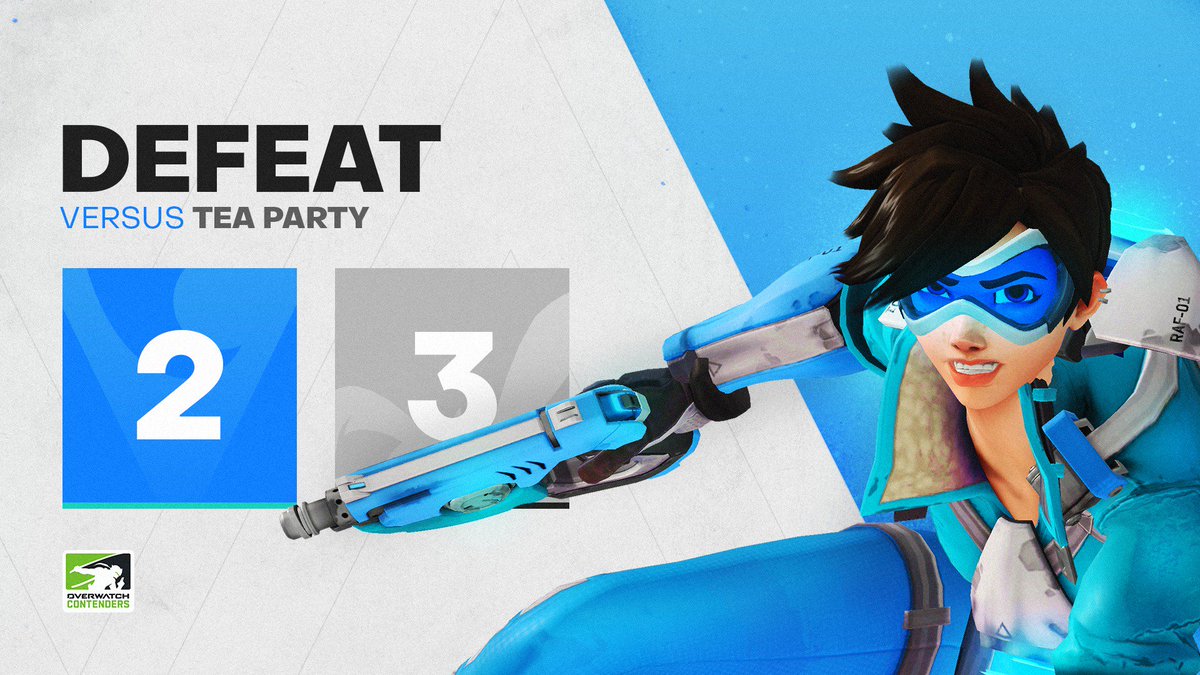 Looks like we got kicked out of that party... We go the distance but fall just short, finishing with a 2-3 map score. GGs <a href="/TeapartyOW/">Ascent | F.K.A. "Tea Party"</a>. #DripOrDrown