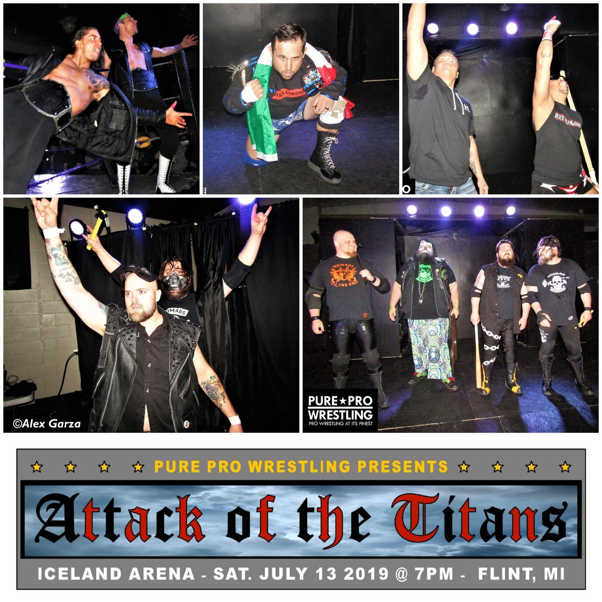 PPWPower's tweet photo. This Saturday July 13 @IcelandFlint
#AttackOfTheTitans 10-Man Tag
The Real Rizers, Team VIP, & Giuseppe Colonna VS. The Nomads
Get Tix 👇 https://t.co/To8NaVRbpN
#ProWrestling #indywrestling #supportindywrestling #Flint #Michigan #WrestlingCommunity #PPW #pureprowrestling https://t.co/WDN71edW27