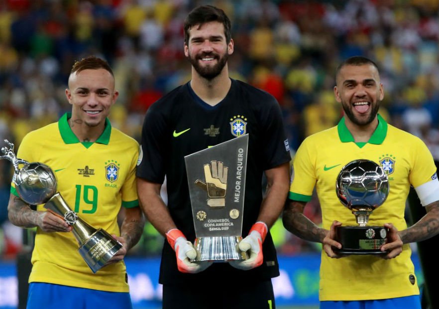 Frame_SP0RTS's tweet photo. Mejor jugador: Dani Alves 🏆🏃‍♂️
Mejor goleador: Everton 🏆⚽️
Mejor portero: Alisson Becker 🏆🧤

#CopaAmerica #Brasil #CopaAmerica2019 #PremiosCopaAmerica https://t.co/4JsPE5Pgy4