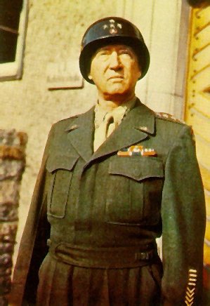 Portrait of General George Patton, 1945