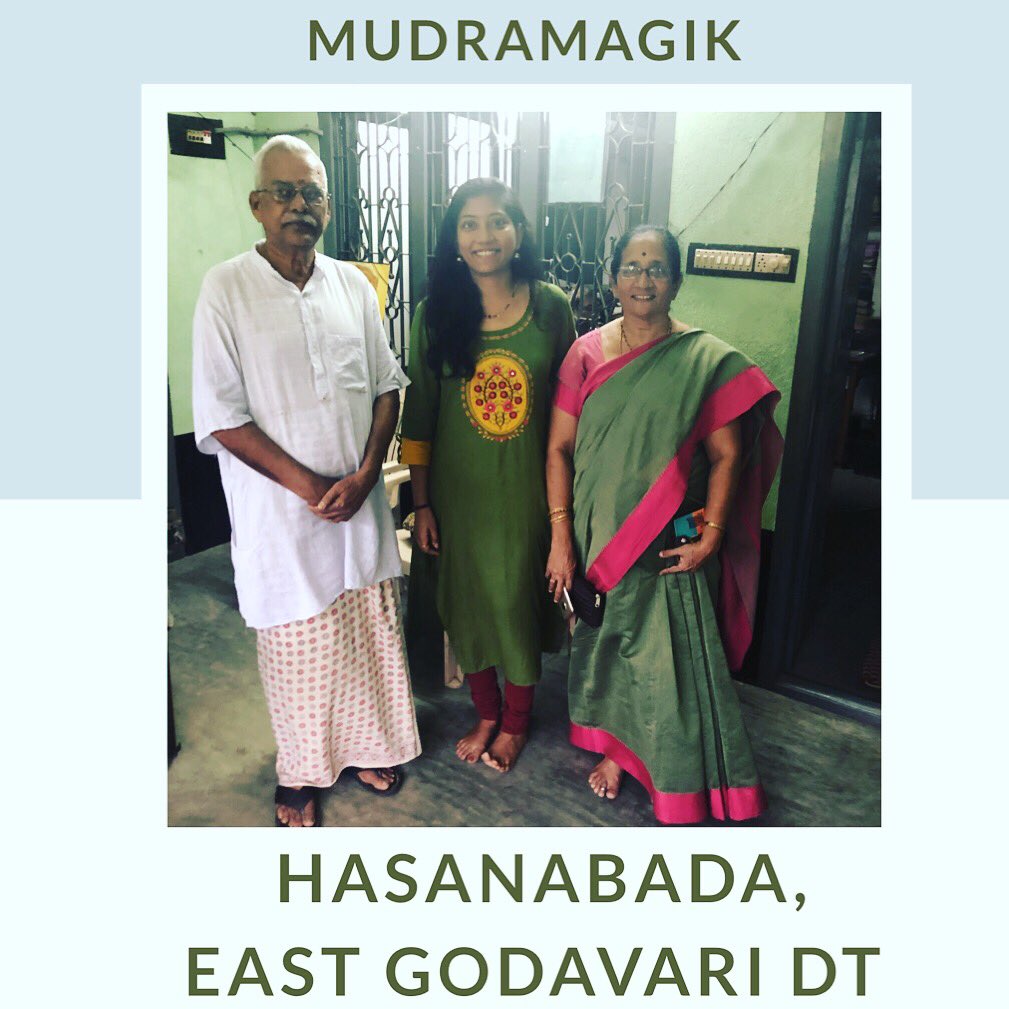 MagikMudra's tweet photo. Meet Mr. D.Virupaksham Garu,the weavers society president of Hasanabada village from Andhra. In our #handloom quests.,we found this village and promised that we will popularize the weave.! #weaver #revivehandloom #fashion #Andhra #MakeInIndia #iwearhandloom https://t.co/YjfkwqGBhj